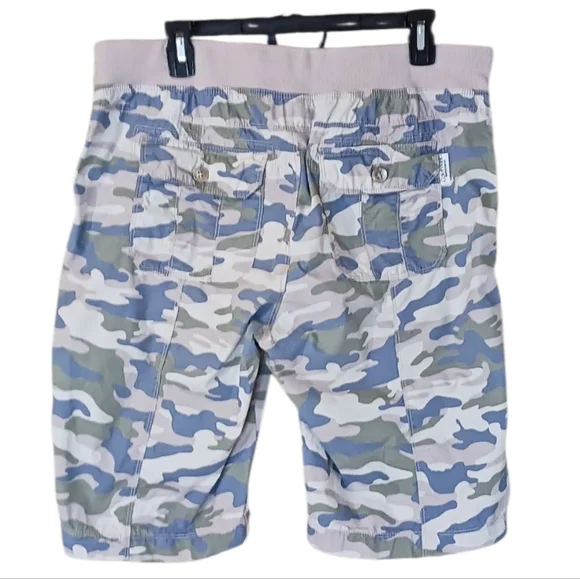 Calvin Kline Camouflage Biker Shorts Women's L - Picture 2 of 7